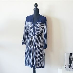 Posh polka dot day dress